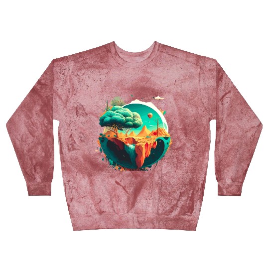 Green Earth Vibes: Eco-Friendly Blast Sweatshirts