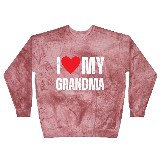 I Love My Grandma Blast Sweatshirts