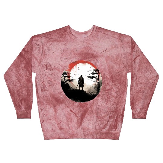 Samurai Sunset Blast Sweatshirts