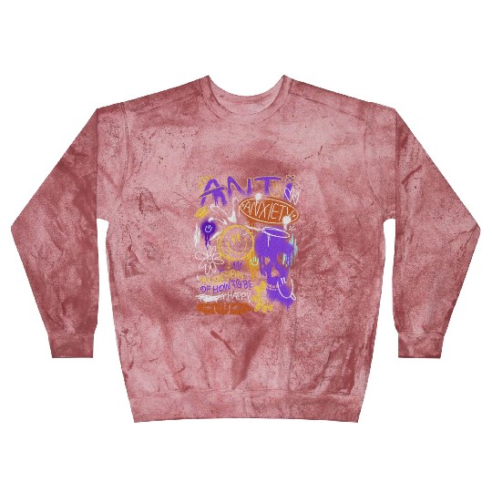 Anti-Anxiety Brutalism Blast Sweatshirts