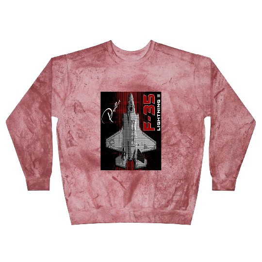 Lockheed Martin F-35 Lightning II Blast Sweatshirts