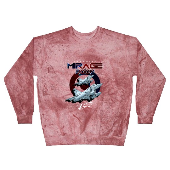 Dassault Mirage 2000 French Vintage Multi-Role Fig Blast Sweatshirts