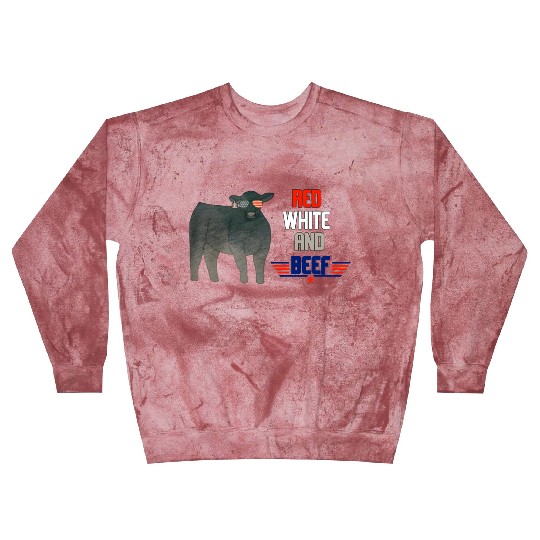 Red White And Beef Blast Sweatshirts