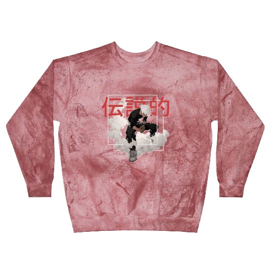 Anime Punk Guy Shounen Japanese Streetwear Alt Aes Blast Sweatshirts