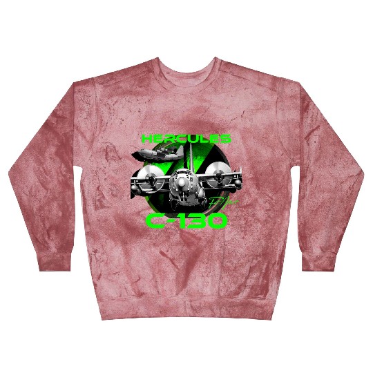 C-130 Hercules Military Aircraft Blast Sweatshirts