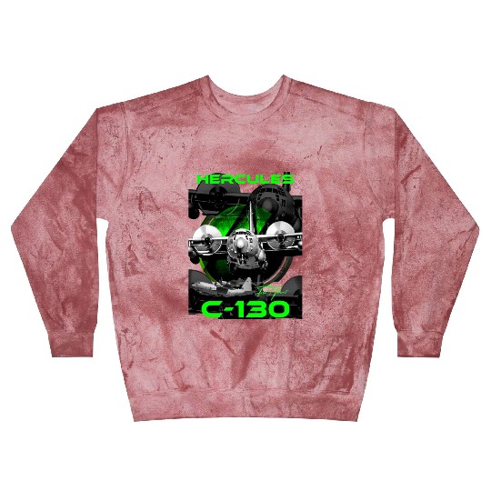 C-130 Hercules Military Aircraft Blast Sweatshirts