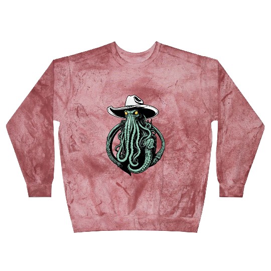 Weird Wild West - Cthulhu Cowboy Blast Sweatshirts