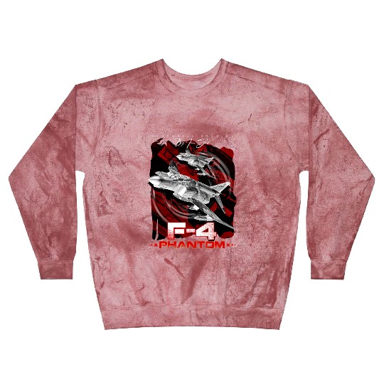 F-4 Phantom Us Air Force Fighter jet Blast Sweatshirts
