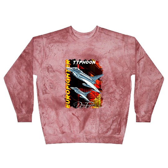 Eurofighter Typhoonn Multirole fighter Jet Blast Sweatshirts