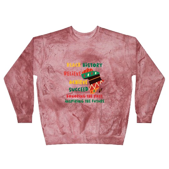 Honoring Past Inspiring Future Black History Month Blast Sweatshirts