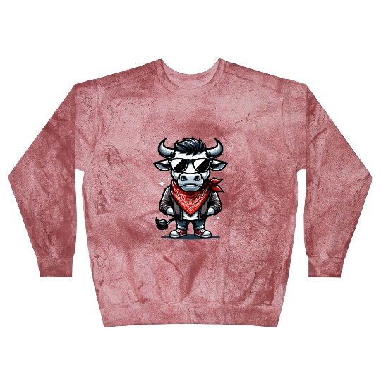 Rodeo Bull Riding Livestock Show Farmer Cattle Blast Sweatshirts