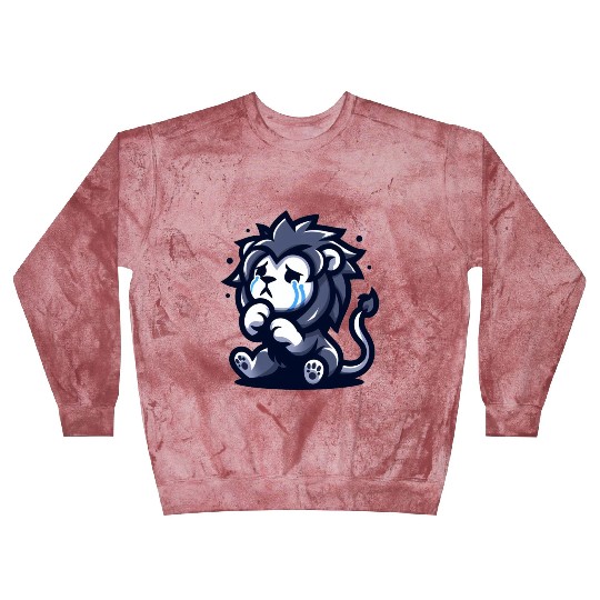 Sad lion Blast Sweatshirts