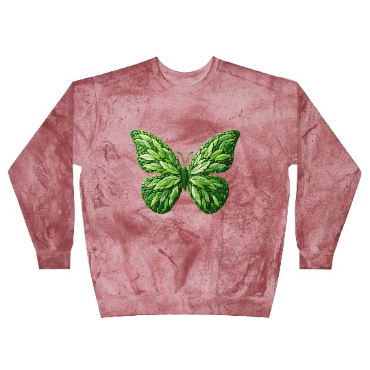 Verdant Leafwing Monarch Butterfly Blast Sweatshirts