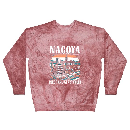 Nagoya Japan Country Travel Vacation I Love Nagoya Blast Sweatshirts
