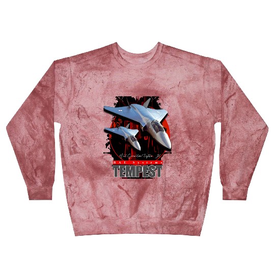 BAE Systems Tempest Next-Generation Fighter Jet Blast Sweatshirts