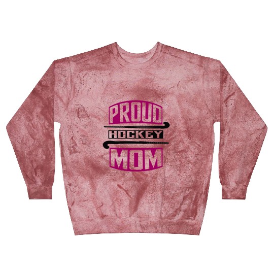Hockey Mom Passion Is Gift Red Blast Sweatshirts