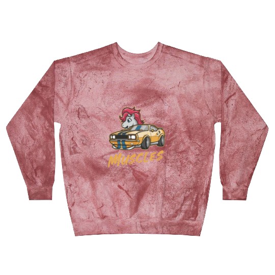 Pony car with muscles Blast Sweatshirts