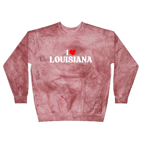 I Love Louisiana I Heart LA Blast Sweatshirts