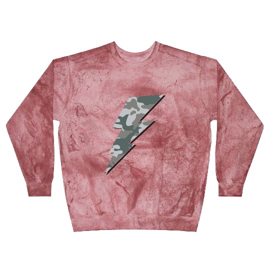 Camo Bolt Blast Sweatshirts