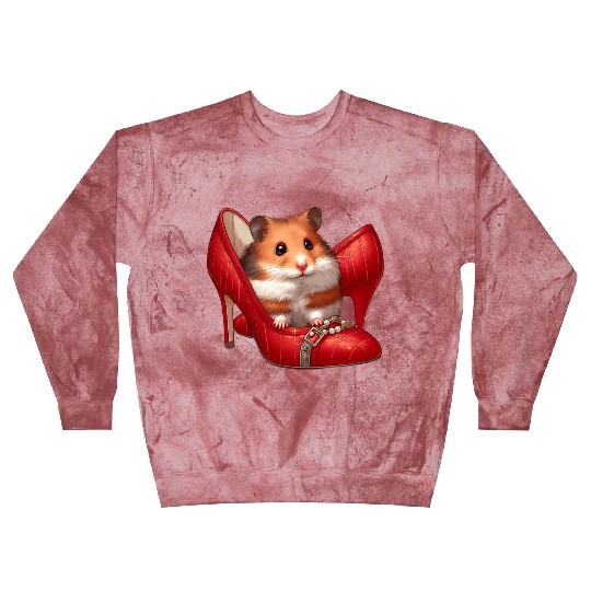 Hamster in High Heels Blast Sweatshirts