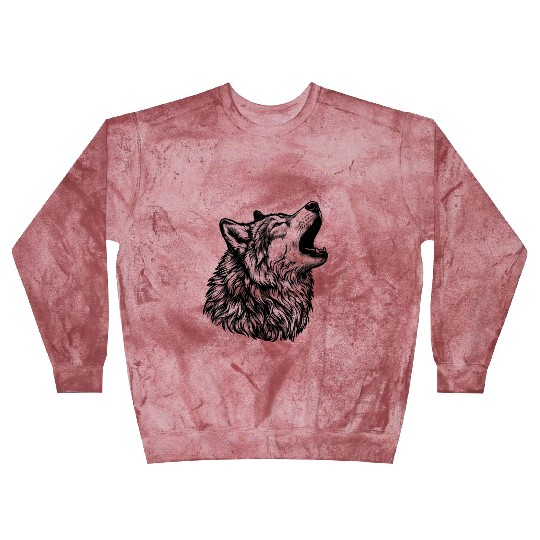 Howling Wolf #2 Blast Sweatshirts