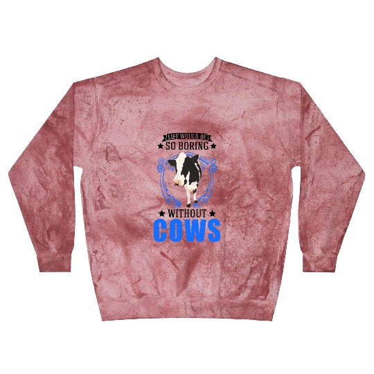Cow Cattle Breeder Farmer Cows Blast Sweatshirts