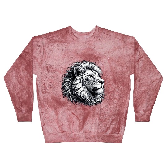 Lion Face Blast Sweatshirts