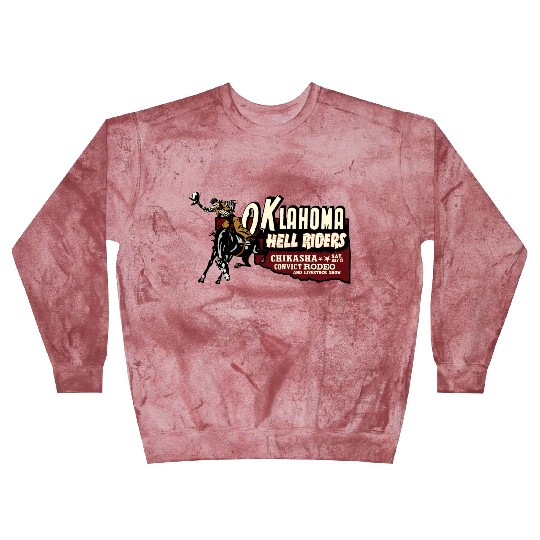 Vintage Convict Rodeo Oklahoma Blast Sweatshirts