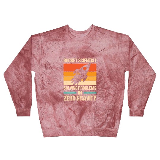 Rocket Scientist Retro Zero Gravity Vintage Blast Sweatshirts