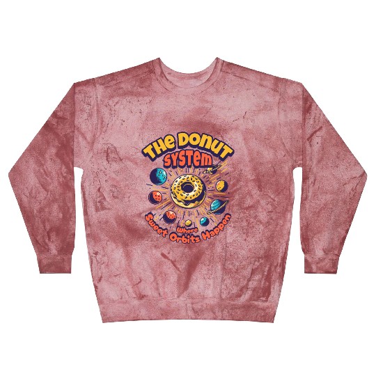 Donut Solar System Blast Sweatshirts