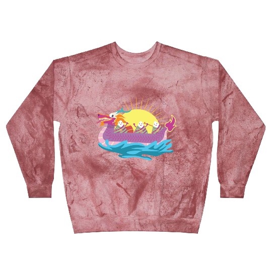 Chinese Dragon Boat Chinese Gift Blast Sweatshirts
