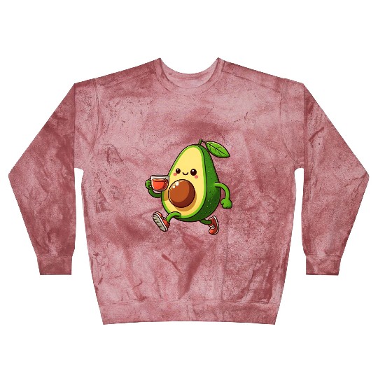 Tea Time Avocado Blast Sweatshirts