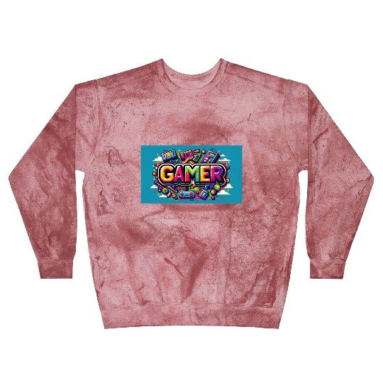 Neon Arcade Retro Gamer Blast Sweatshirts