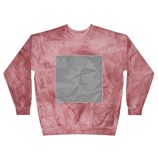 Grey silver low poly abstract background Blast Sweatshirts