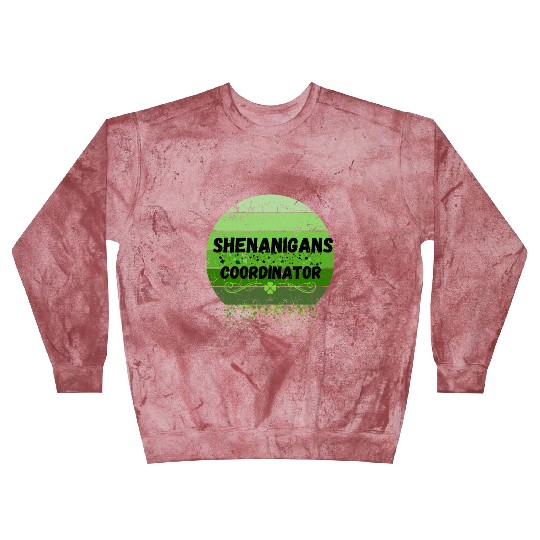 Shenanigans Coordinator for St Patrick's Day Blast Sweatshirts