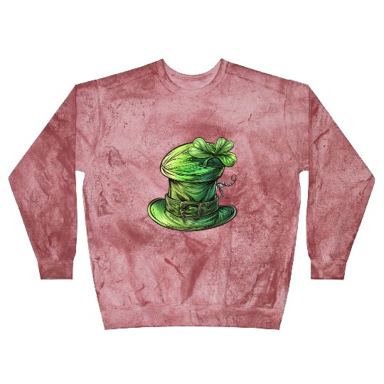 St Patrick Irish Green Hat Blast Sweatshirts