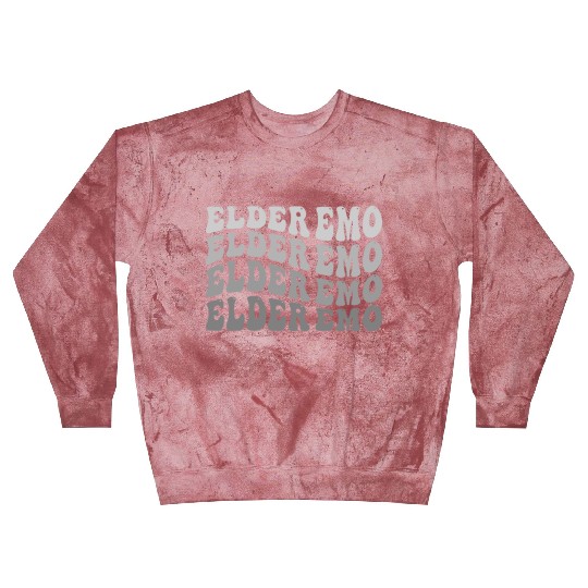 Elder EMO Multi Word Groovy Style Blast Sweatshirts
