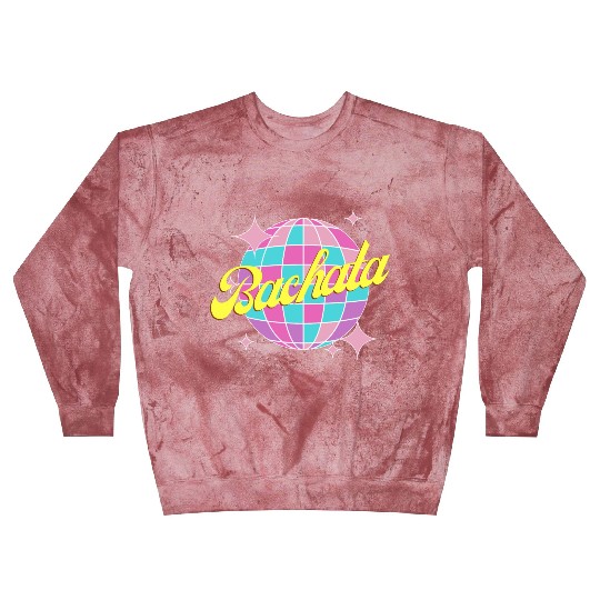 Bachata dance neon color disco ball Blast Sweatshirts