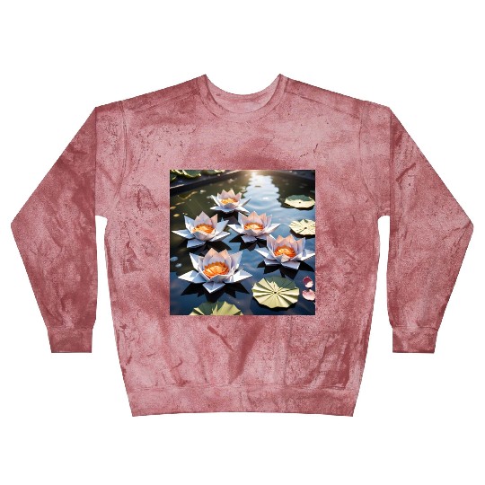 Lotus Origami Blast Sweatshirts