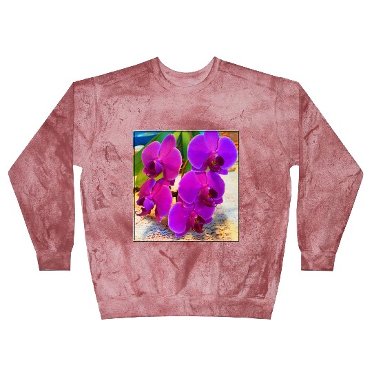 Orchid 2 Blast Sweatshirts
