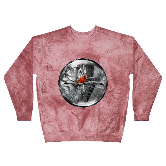 Life in a Bubble Collection -Contrasting Cardinal Blast Sweatshirts