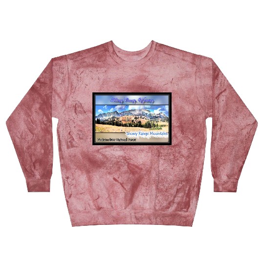 I've Been Framed! Snowy Range Scenic Byway Wyoming Blast Sweatshirts