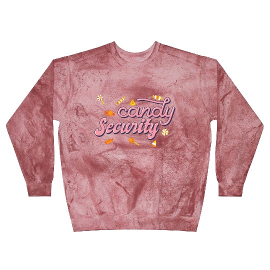 Candy Security Kids Parents Matching Birthday Blast Sweatshirts