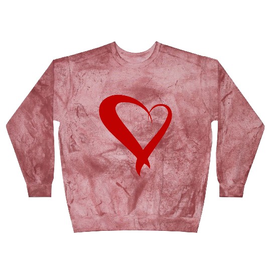 Decorative heart symbol / icon. Hand drawn. Blast Sweatshirts