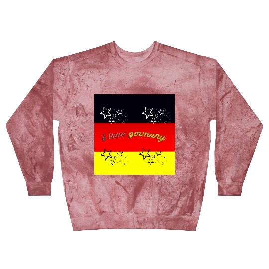 i love germany Blast Sweatshirts