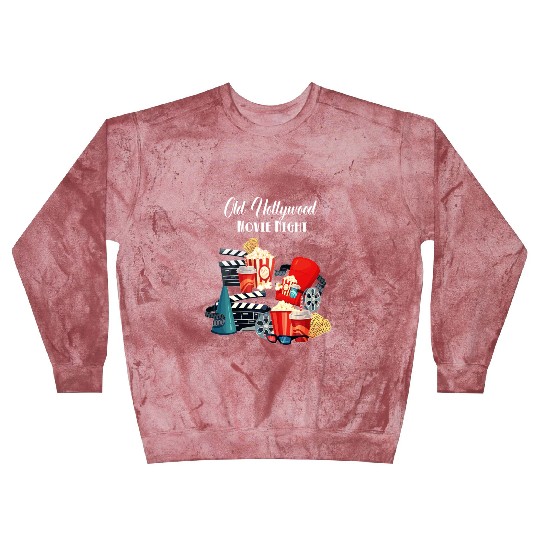 Popcorn Vintage Movie Night Blast Sweatshirts