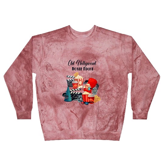 Popcorn Vintage Movie Night Blast Sweatshirts