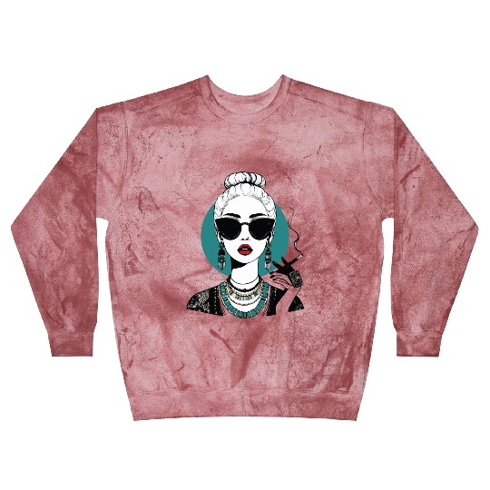Iris Apfel | Flamboyant Fashion Icon Blast Sweatshirts