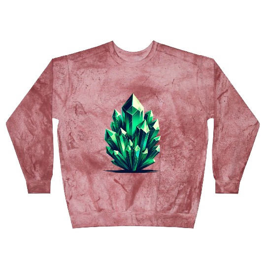Emerald Crystal Fragments Blast Sweatshirts