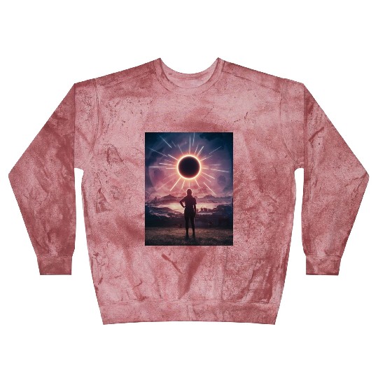 Solar Eclipse 2024 Naturally Phenomenal Blast Sweatshirts